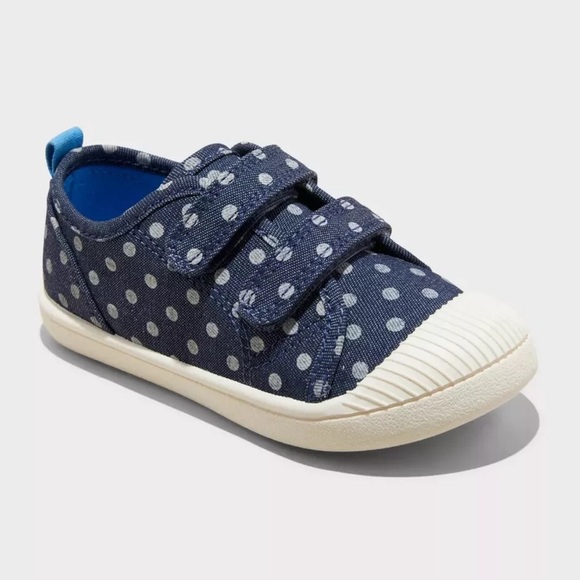 Toddler Parker Sneakers - Navy Blue - Cat & Jack Size 9 - Picture 1 of 10